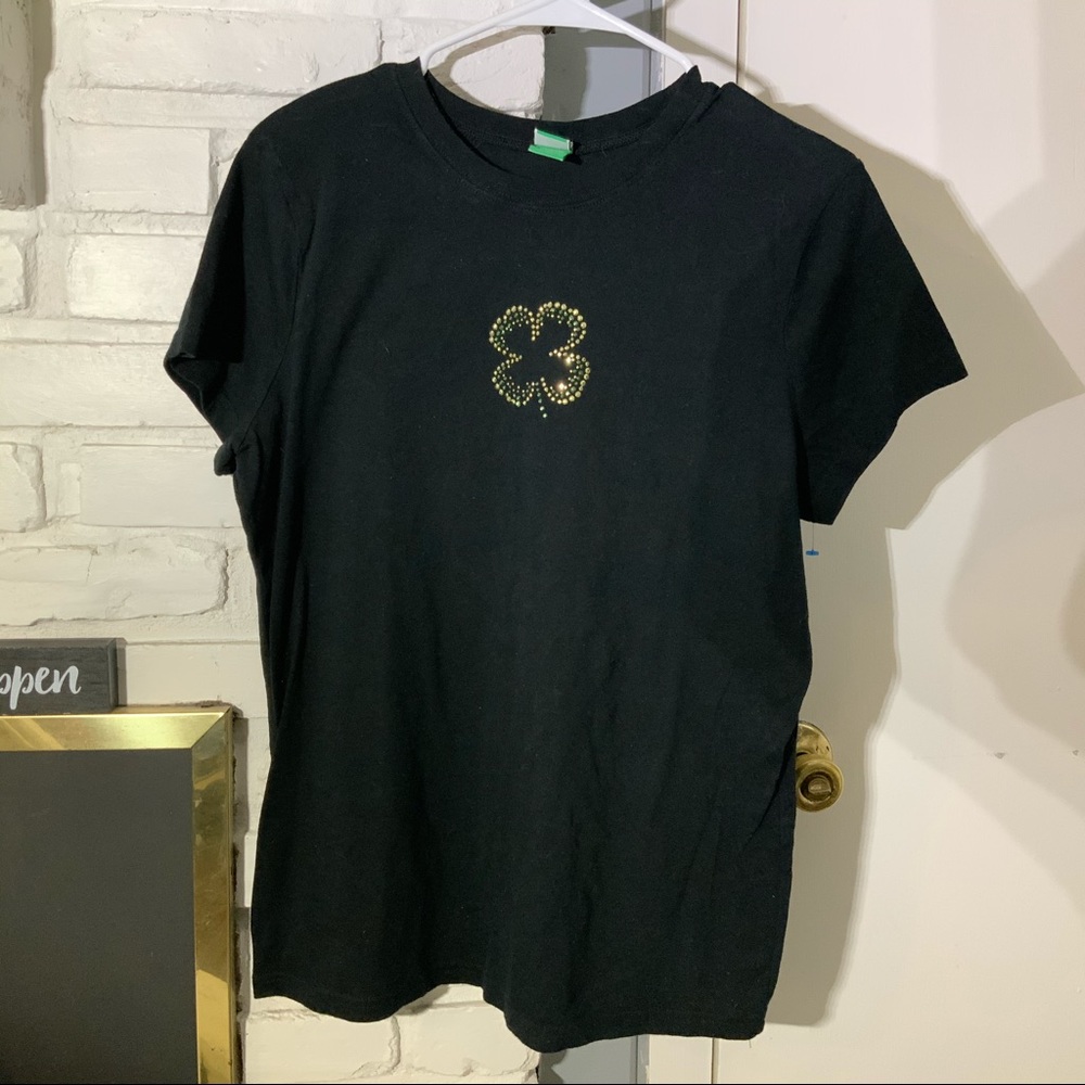 Irish Shamrock T Shirt sz M Target St Patrick’s Day